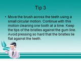 Tips For Brushing