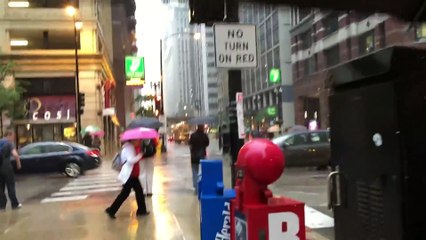 Les sirènes d'alerte à la tornade de chicago sont vraiment flippante! Un cauchemar!