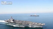 USS Carl Vinson and FS Charles de Gaulle