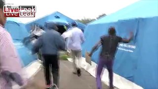 Tents are not good enough for African migrants