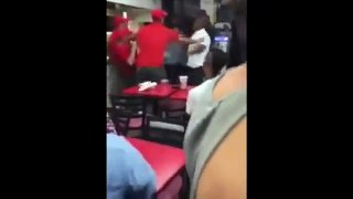 Two Guys Get BEAT UP By Hot Dog Vendors At GREYS PAPAYA