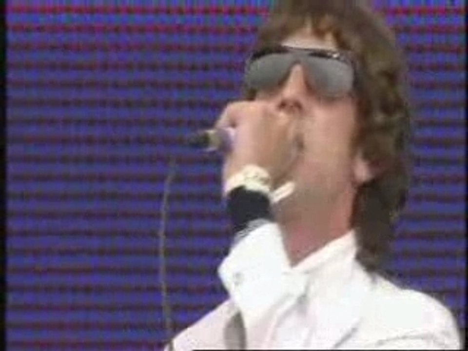Richard Ashcroft with Coldplay - live8 -