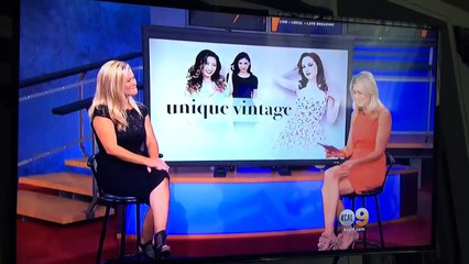 Pregnant Model Can't Stop Falling While On The News