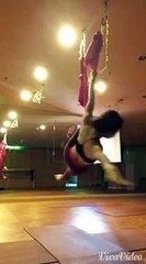 Aerial yoga