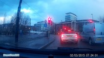 Car Vs Van - Who will win? (Salford Quays)