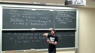 Kevin Costello: Supersymmetric gauge theory and derived geometry, Lecture 1