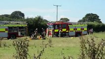 Small Plane Crashes on Isle of Wight, Pilot Seriously Injured