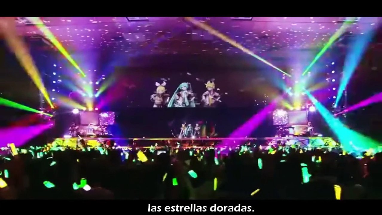 【Shake It!】Hatsune Miku and Kagamine Rin & Len - Live (Sub esp) HD