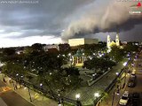 Shelf Cloudâ€™s Progress Over Mexican City Captured in Timelapse