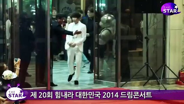 [TheSTAR] ''드림콘서트 2014'' (Dream Concert 2014) - Eunhyuk, MC Kangin ''슈퍼주니어'' (Super Junior) and 백진희