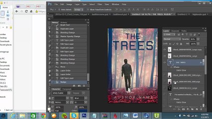 Book Cover Design in Photoshop tutorial