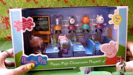 Đồ Chơi Cho Bé -Đồ Chơi Lớp Học Của Heo Peppa - New Peppa Pig's Classroom Playset