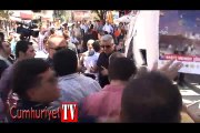 'Savaşa hayır' protestosuna polis müdahalesi