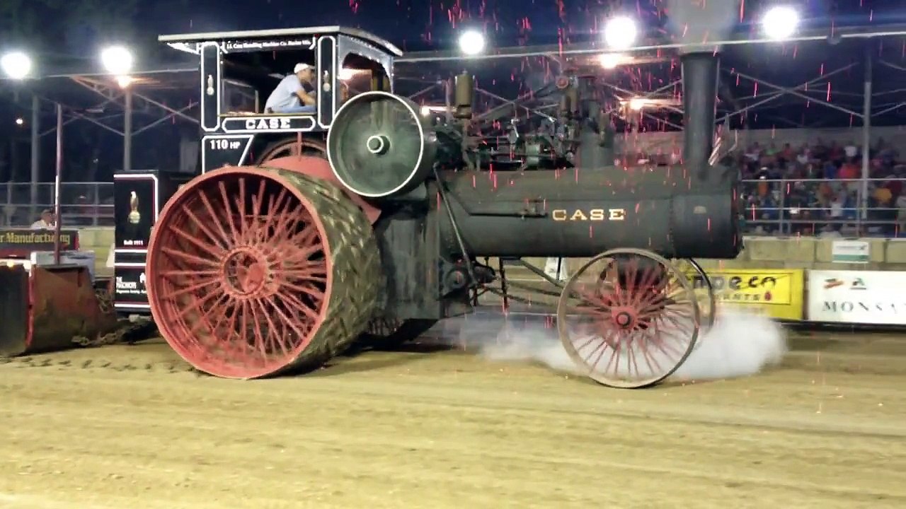 110HP Case Steam Tractor Pull