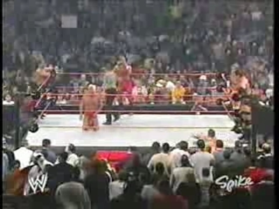 wwe-evolution vs hbk benoit foley benjam