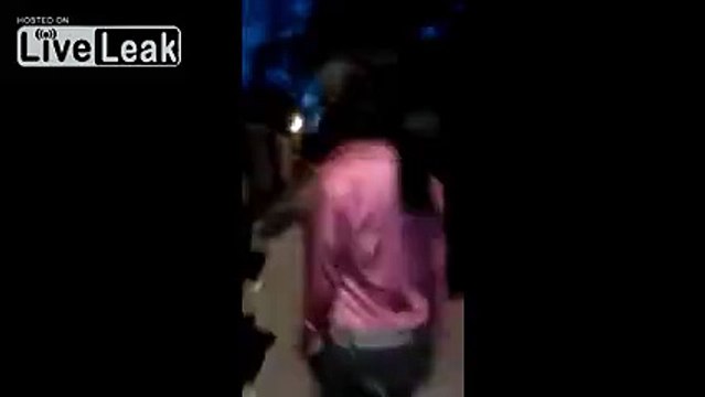 Black Man Bitch Slaps Black Girl