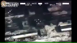 Iraq - Air Force destroys ISIS shipment of oil to Turkey
