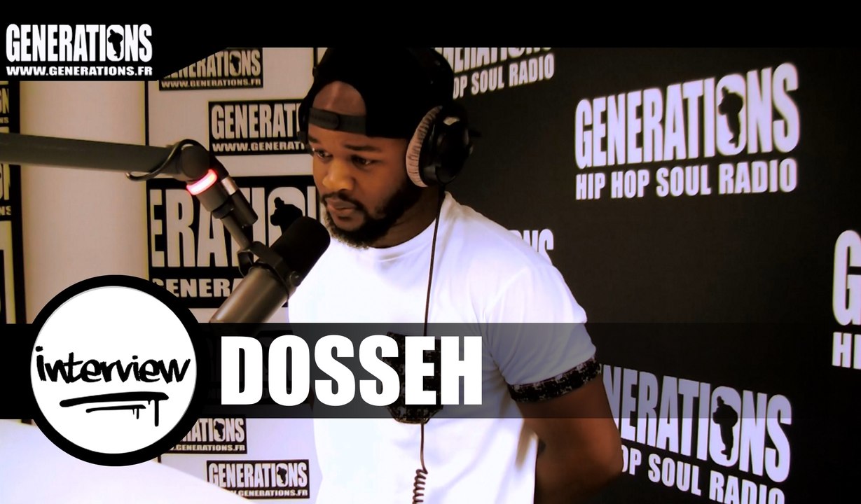 Dosseh - Interview #SummerCrack3 (Live des studios de Generations)
