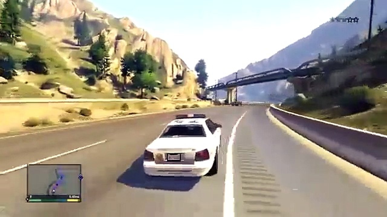 GTA 5 Police Cruiser Simulator Police car games for children  Police car cartoon for children