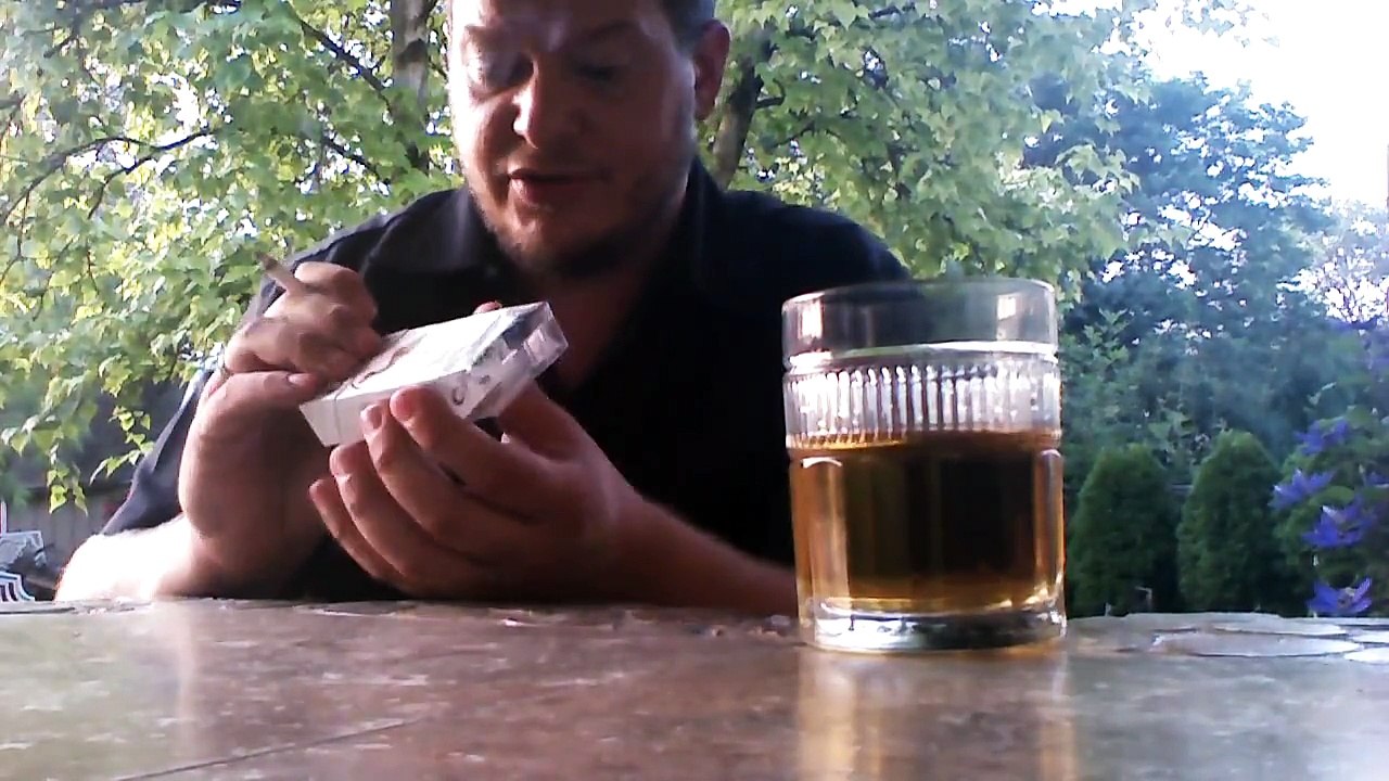 Trick of tiny intoxicated smoke rings.