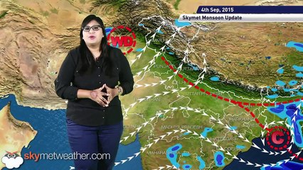 Weather Forecast for September 4, 2015 - Skymet Weather