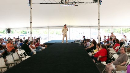 William Marks sings 'Can't Stop Loving You' Elvis Week 2015