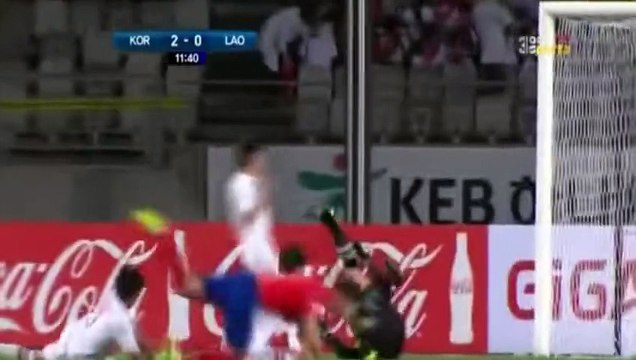 South Korea - Laos 8-0 All goals and Highlights 03/09/2015
