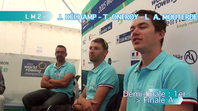 Championnats du monde Aiguebelette 2015 - Demi-finale finale LM2-