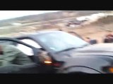 ford raptor jumped 90 feet and totaled