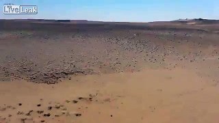the horror deep hole in the middle of desert