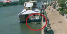 Thief Drown while Stealing from a Boat . Instant Karma