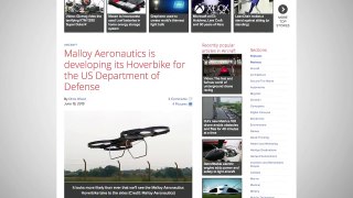 Amazing Technology:  U.S. Army And U.K. Firm Are Developing A Hoverbike