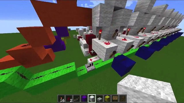 Minecraft ☆ Die ALU ☆ Building an 8 Bit CPU #1 [German][Tutorial]