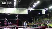 Gymnastics Coach Saves Girl From Serious Injury, Twice!