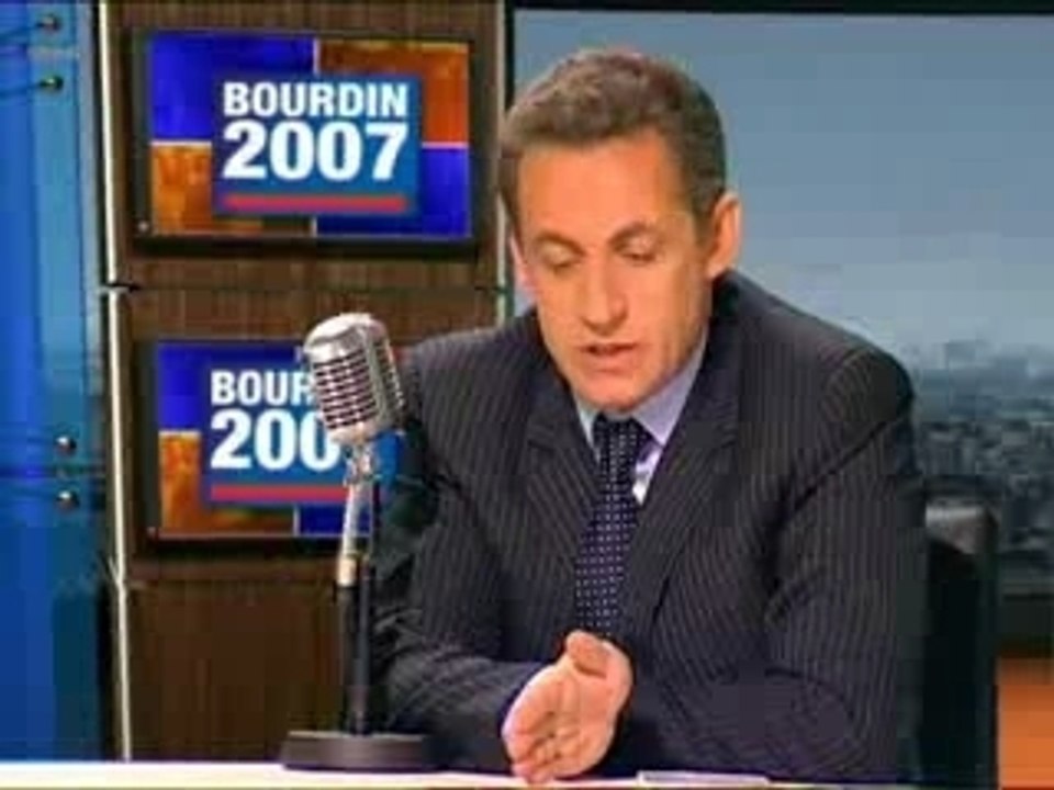 RMC: Bourdin 2007 N.Sarkozy 19.04.07 2/4