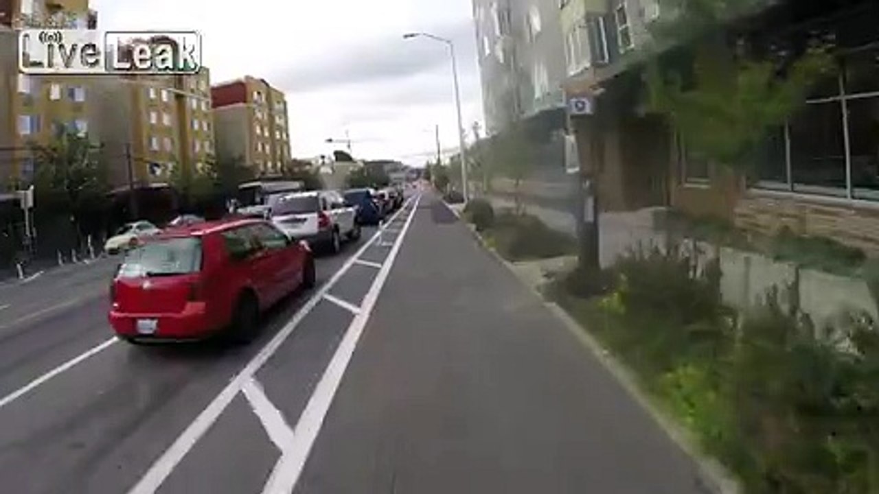 Seattle Cyclist is Victim of Hit and Run, Catches Video on His GoPro