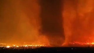 Idaho Fire Creating It's Own Fire Whirl