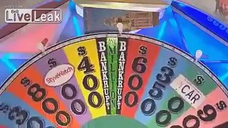 Meanwhile on the Wheel of Fortune.......