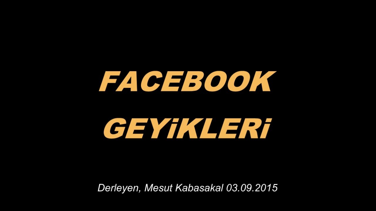 facebook geyikleri