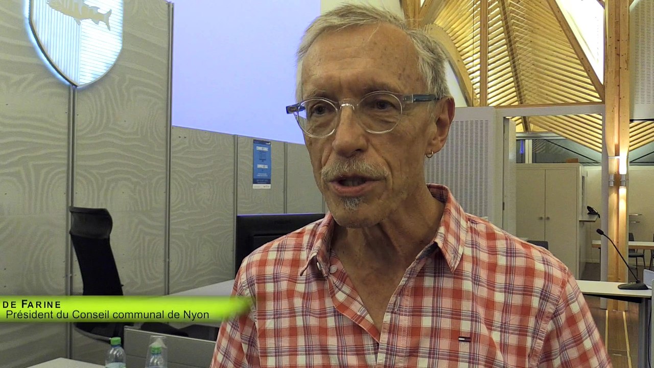 News du 3 septembre 2015 - Conseil communal Nyon