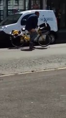 Un facteur ivre pendant sa tournée à Saint Nazaire