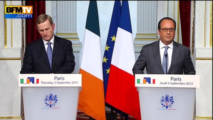 Hollande: "l'image qui fait le tour du monde" est une interpellation