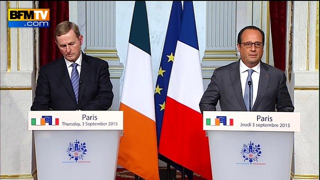 Hollande: l'image qui fait le tour du monde est une interpellation