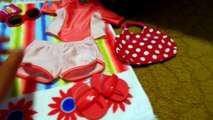 How to pack a Travel for your American Girl Doll Island/Beach style