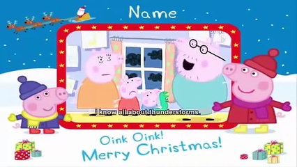 粉紅豬小妹中英文版第43集陣雷雨 ➢➢➢ Peppa Pig Thunderstorm Mandarin&English