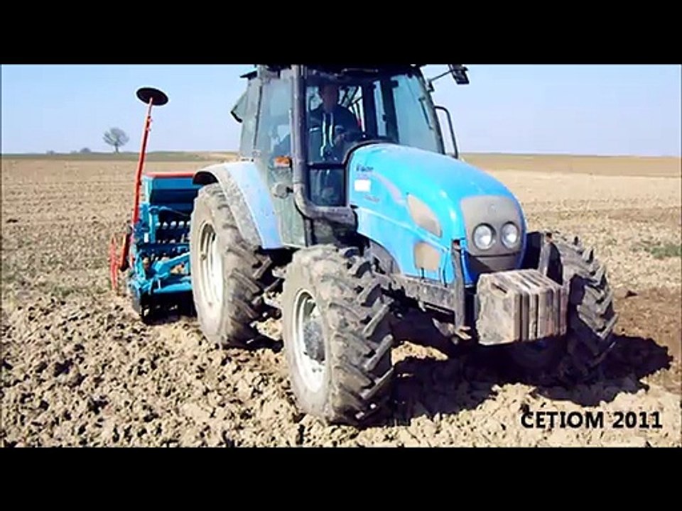 Semis de féverole au semoir céréales