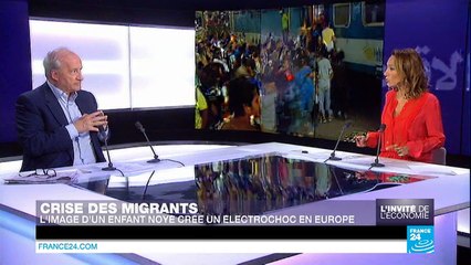 Hubert Védrine : "L'Europe doit élaborer une politique à la hauteur du drame des migrants"