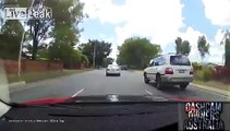 Truck Runs Red Light and Causes Crash