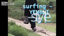 Surfing Yemeni style