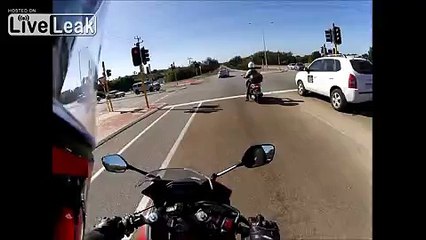 My close call with a red light runner